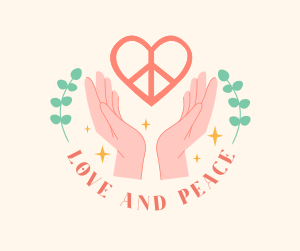 Love and Peace Facebook post