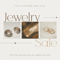Luxurious Jewelry Sale Linkedin Post Image Preview