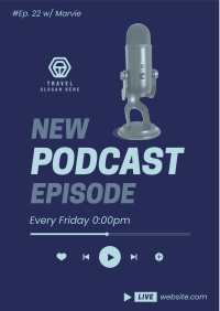 Normal Podcast Flyer Image Preview