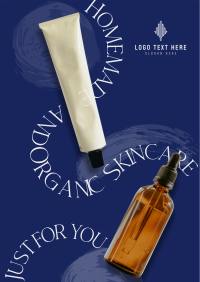 Clean Skincare Poster Design