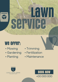 Lawn Care Professional Poster Image Preview