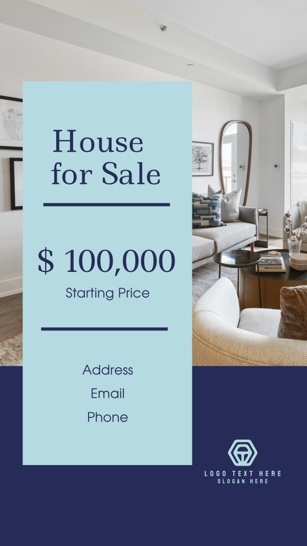 House for Sale Ad Instagram Story Design Image Preview