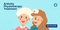 Elderly Physiotherapy Treatment Twitter post Image Preview