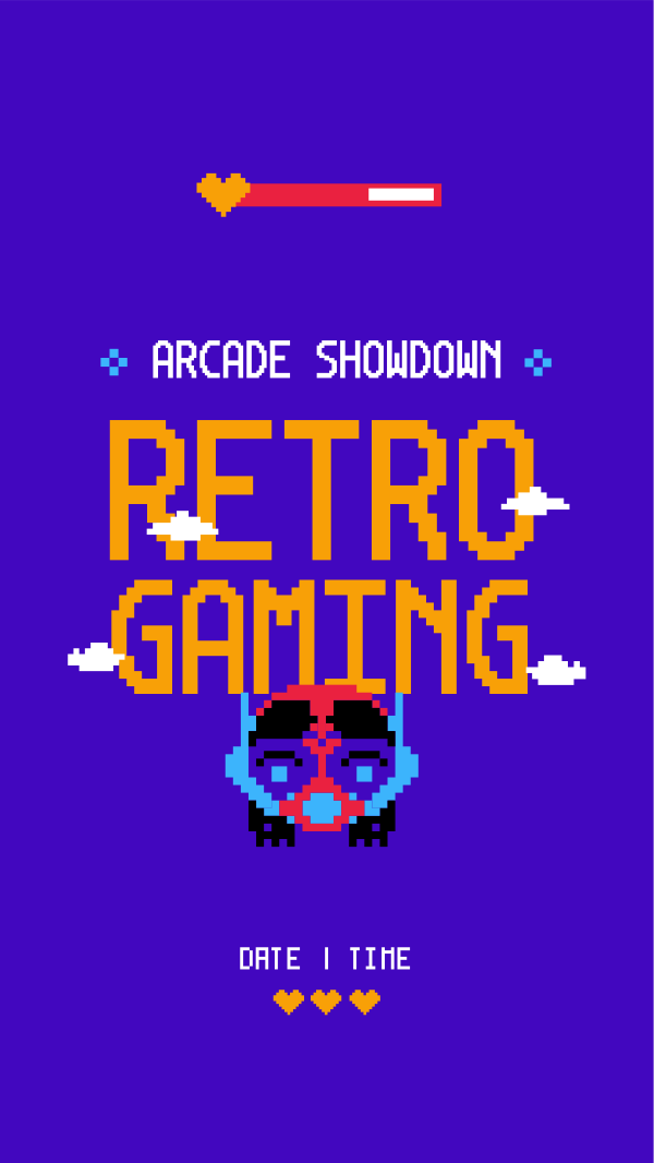 Arcade Showdown Instagram Story Design Image Preview