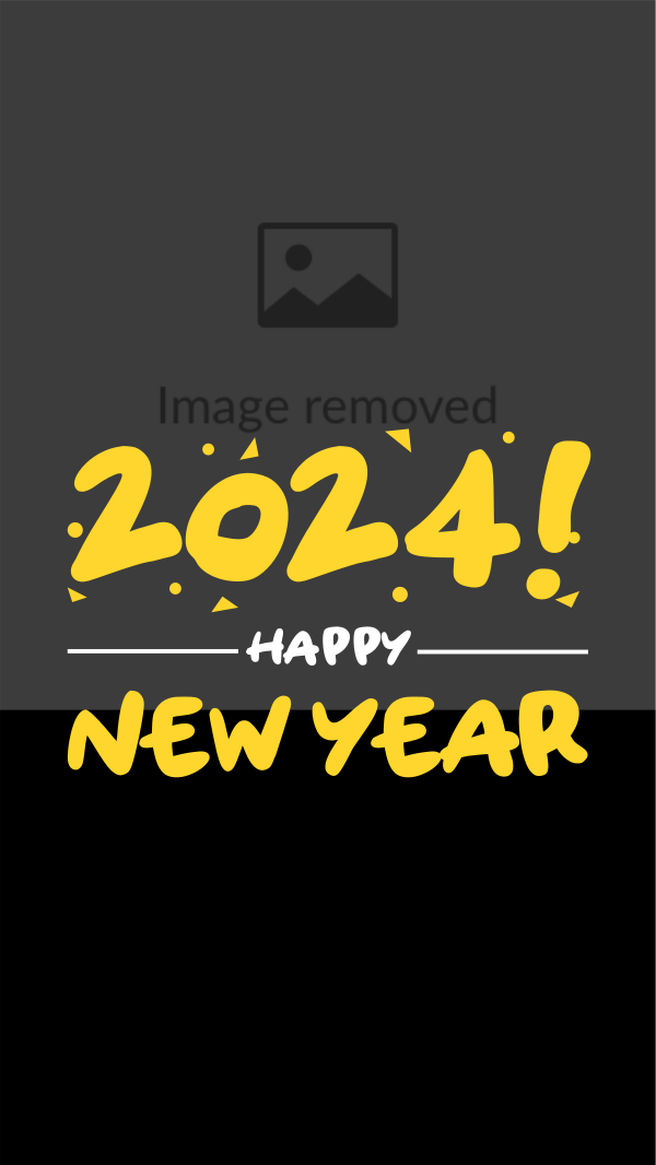 New Year Fireworks Facebook Story Design Image Preview