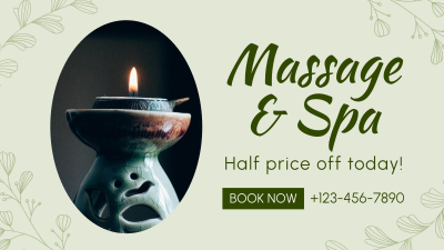 Spa Services Facebook event cover Image Preview