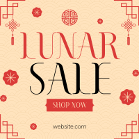 Oriental Lunar Sale Instagram Post Preview