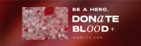 Modern Blood Donation Twitter header (cover) Image Preview