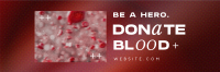 Modern Blood Donation Twitter Header Design