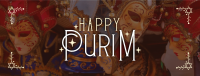 Celebrating Purim Facebook Cover Design