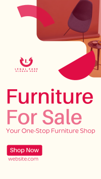 Modern Furniture Store Facebook story Image Preview