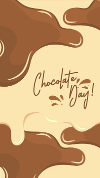Chocolatey Puddles Facebook story Image Preview