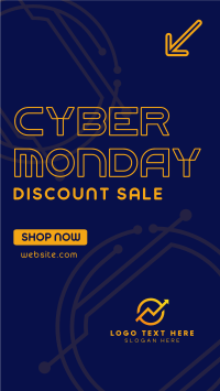 Futuristic Sale TikTok video Image Preview