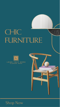 Chic Furniture Instagram Story Design