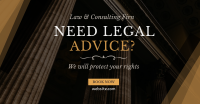 Legal Adviser Facebook Ad Design