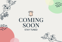 Pastel Coming Soon Pinterest board cover Image Preview
