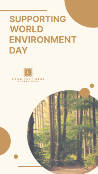 Supporting World Environment Day Instagram story Image Preview