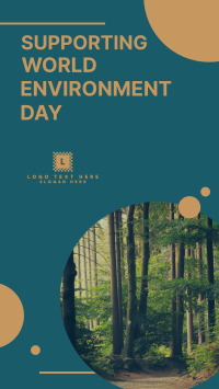 Supporting World Environment Day Instagram story Image Preview