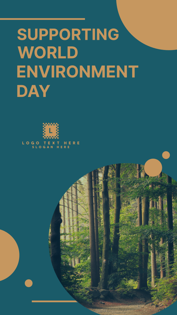 Supporting World Environment Day Instagram Story Design Image Preview