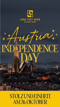 Editorial Austrian Independence Instagram Story Preview