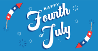 July 4th Fireworks Facebook Ad Design