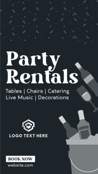Party Services Instagram Story Design