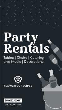 Party Services Instagram story Image Preview