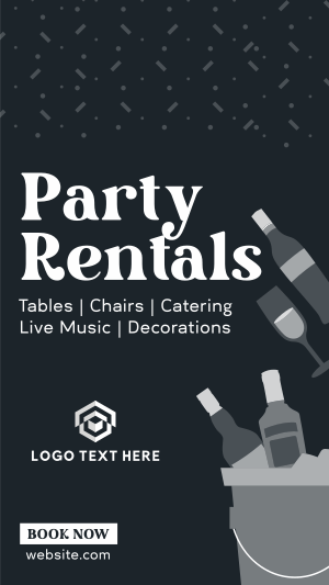 Party Services Instagram story Image Preview