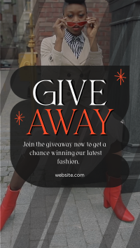 Fashion Giveaway Facebook story Image Preview