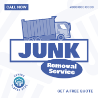 Junk Removal Stickers Instagram post Image Preview