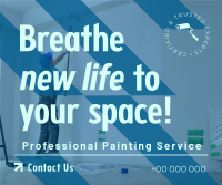 Pro Painting Service Facebook Post Design