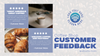 Modern Coffee Shop Feedback Facebook event cover Image Preview