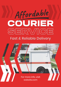 Courier Shipping Service Flyer Image Preview