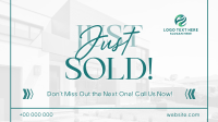 Minimalist Sold Property Facebook Event Cover Preview