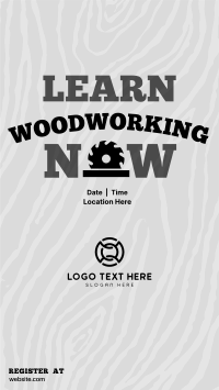Woodworking Course Instagram Story Design