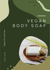 Organic Body Soap Poster Image Preview