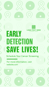 Breast Cancer Screening Facebook Story Design