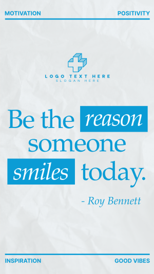 Make Someone Smile Instagram story Image Preview