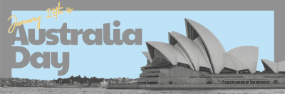 Newspaper Australia Day Twitter header (cover) Image Preview