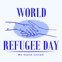 We Celebrate all Refugees Instagram post Image Preview