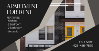 Row Apartment Facebook Ad Design