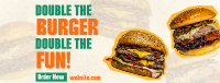 Burger Day Promo Facebook Cover Design