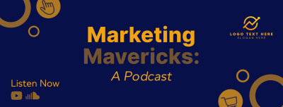Digital Marketing Podcast Facebook cover Image Preview