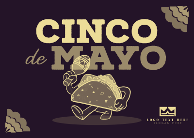 Spectacular Cinco de Mayo Postcard Image Preview