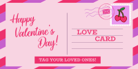 Valentine's Day Postcard Twitter post Image Preview