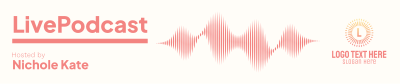 Podcast Waveform SoundCloud banner