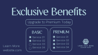 Minimalist Premium Services Animation Preview