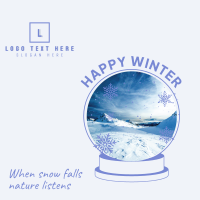 Snow Globe Linkedin Post Image Preview