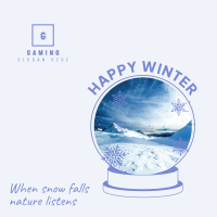 Snow Globe Linkedin Post Image Preview