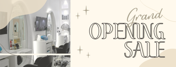 Salon Opening Discounts Facebook Cover Design